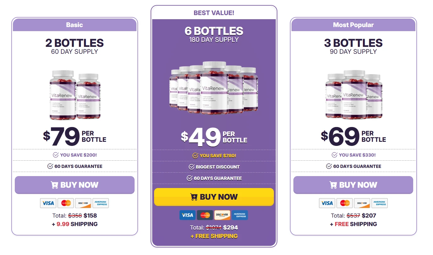 VitaRenew Bottle Snap