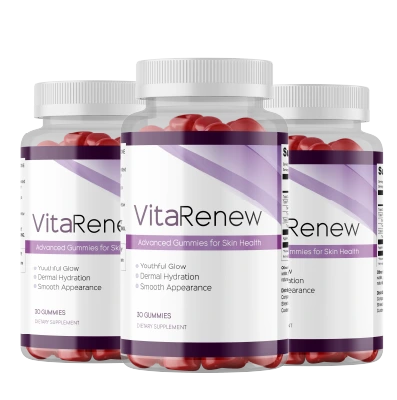 VitaRenew Skin Support Gummies Bottle